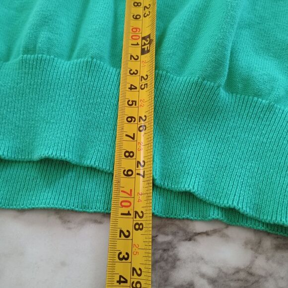 NWT Chaps Sweater Vest Paradise Green Size Large - Picture 5 of 6